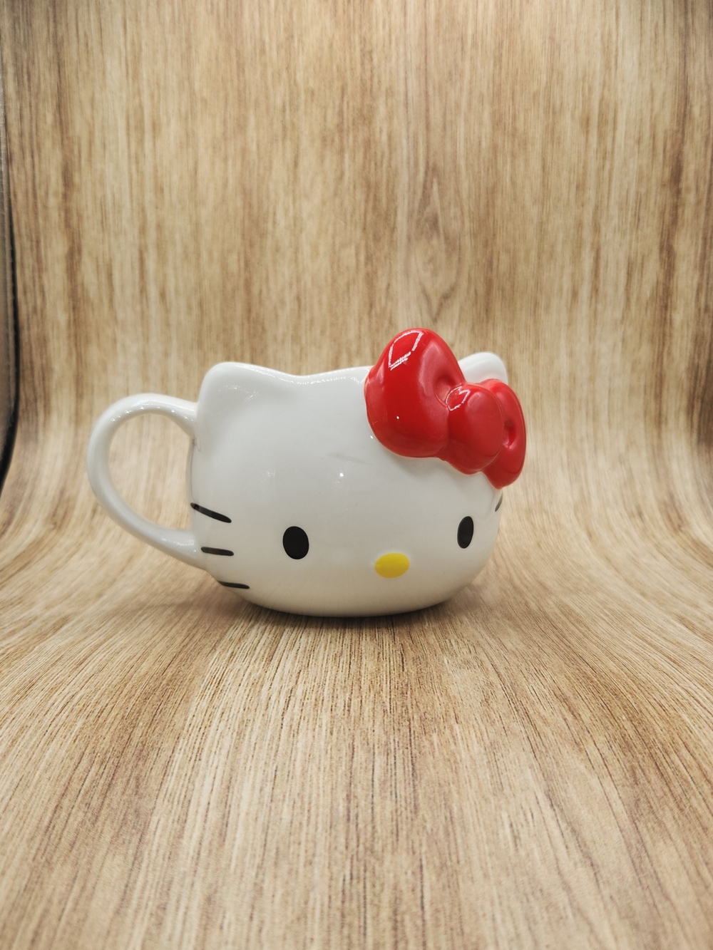 Hello Kitty Ceramic Mug with Red Bow